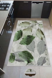 Conceptum Alfombra Multicolor con Impresión Digital 3D de 60 x 100 cm